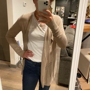 Ann Taylor Open Cardigan
